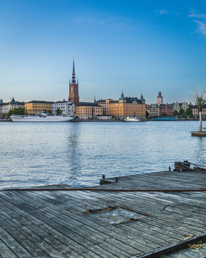 Stockholm at summer night